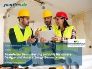 Teamleiter Bemusterung (w/m/d) für unsere Design- und Ausstattungs-Bemusterung - Heringen (Werra)