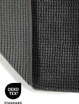 OTTO home Badematte Kaelan, weicher Chenille, Höhe 14 mm, rutschhemmend beschichtet, fußbodenheizungsgeeignet, Polyester, rechteckig, Badvorleger, Badteppich weiches Chenille, pastellfarben, Badezimmer