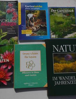 Bäume Natur Garten Blumen Gartenteiche Heilkräuter Zimmerpflanzen Omas Wissen 24 Bücher + 2 Magazine zus. 5,- - Flensburg