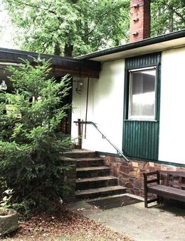 Neuer Preis! Dauerwohnsitz: idyllisch gelegener Bungalow mit Pool und Garage, mitten im Wald... - Brandis