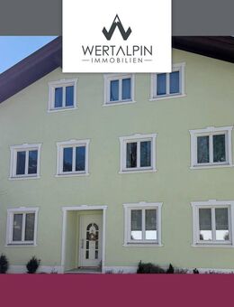 Attraktives, kernsaniertes Zweifamilienhaus mit Wintergarten, Garten, Garage und 3 Stellplätzen - Oberammergau