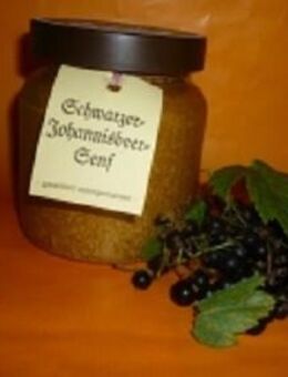 Schwarzer Johannisbeer Senf 270ml Thüringen Cassis - Görlitz Zentrum
