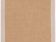 carpetfine Läufer Sisal, rechteckig, Höhe: 5 mm, mit farbiger Bordüre, Anti Rutsch Rückseite