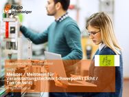 Meister / Meisterin für Veranstaltungstechnik Schwerpunkt Licht / Ton (m/w/d) - Wolfenbüttel