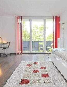 Schickes möbliertes 1-Zimmer Apartment mit Balkon und Internet in Wiesbaden Südost - Wiesbaden