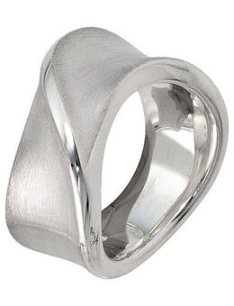 JOBO Silberring, breit 925 Silber