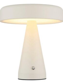 homsy by Ana Johnson LED Tischleuchte NORVA Akkutischleuchte, Dimmfunktion, Ein-/Ausschalter, Farbsteuerung, USB-Anschluss mit Ladefunktion, USB-Ladefunktion, mehrere Helligkeitsstufen, LED fest integriert, warmweiß - kaltweiß, Akku-Tischlampe USB-C,...