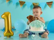 Cake-Smash Shooting / Geburtstag und Kinder Fotos - Fellbach