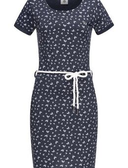 PEAK TIME Sommerkleid L80022 leichtes Jersey Strandkleid mit Kordel