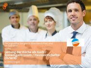 Leitung der Küche als Koch / Systemgastronom / Hauswirtschafter (m/w/d) - Altleiningen