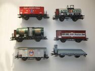 6 Stück Märklin Insider Güterwagen H0, TOP Zustand - Emden