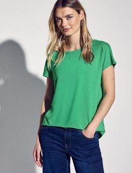 STREET ONE T-Shirt mit U-Boot-Ausschnitt