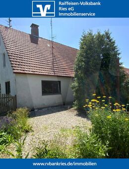 Vielseitiges Anwesen mit Werkstatt, Stadel und PV-Anlage in Bollstadt - Amerdingen