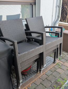 6 Rattan Gartenstühle - Duisburg