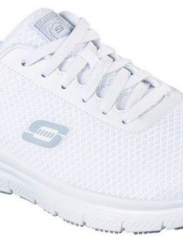 Skechers Berufsschuh Schnürschuh für Gastronomie,Pflege mit gepolsterter Innensohle