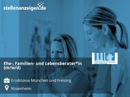 Ehe-, Familien- und Lebensberater*in (m/w/d) - Rosenheim