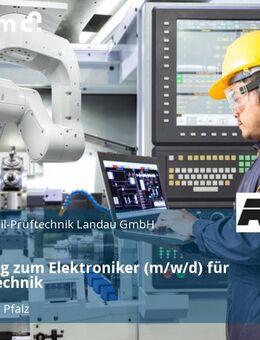 Ausbildung zum Elektroniker (m/w/d) für Betriebstechnik - Landau (Pfalz)