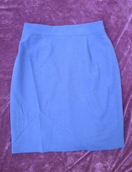 NEU * Edel * Sekretärinnen * Schurwolle * Pencil Skirt * Shift * Etui * High Waist * Mini Rock "Betty Barclay" Gr. 34- 36/ XS- S * royal- mittel- königs- blau * - Riedlingen