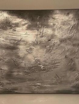 Leinwand / Silber / Kunst / Bild - Oberhausen