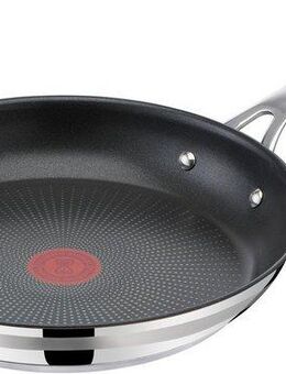 Tefal Bratpfanne Jamie Oliver Cook Smart, Edelstahl (1-tlg), Edelstahl,Antihaftversiegelung,Thermo-Signal,alle Herdarten,Induktion