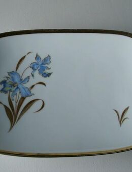 Alka-Kunst Alboth & Kaiser Porzellan Arabella Schale mit Griffen Blumen Gold Deko Retro Vintage 7,- - Flensburg