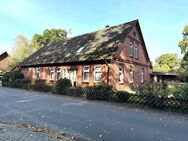 Haus mit Garage, Werkstattgebäude, Carport und Schuppen - Bremervörde