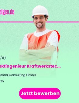Projektingenieur Kraftwerkstechnik (m/w/d) - Fürth