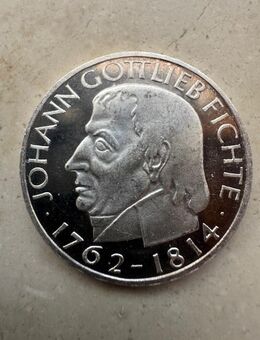 Gedenkmünze 5 DM Johann- Gottlieb Fichte - Mülheim (Ruhr)
