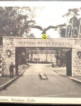 RAR, AK General Wever Kaserne, Potsdam-Eiche, Ende30er /Anf.40er ungelaufen - Flensburg