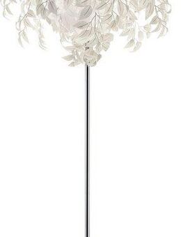 Reality Leuchten Stehlampe Leavy, ohne Leuchtmittel, warmweiß - kaltweiß, Stehleuchte Blatt Design, Fußschalter, exkl 3xE14 max 28W