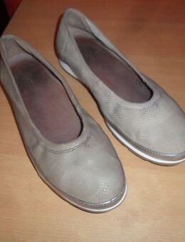 Gabor Slipper Gr 40 reines Leder mit Fussbett - Neunkirchen Zentrum