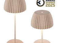 Briloner Leuchten LED Tischleuchte Akku LED Tischleuchte, beige, LED fest integriert
