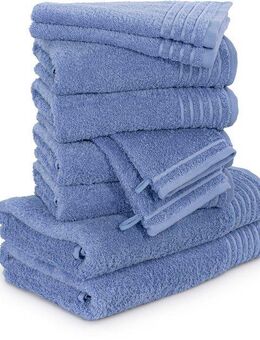 Möve Handtuch Set New Classic, Walkfrottier (10-St), Waschhandschuhen, Gäste-, Hand- und Duschtüchern, 100% Baumwolle