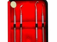 DENTAL SET 4ER ZAHNREINIGUNG ZAHNSTEINENTFERNER ZAHNSONDE NEU - Dortmund Wickede