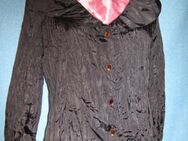 NEU * Edel * Rüschen- Volant * Piraten- Style * Abend * Anlass * Ausgeh * Bluse "BIBA by ESCADA" Gr. 42- 44/ M- L, 2 * schwarz * Gothic * - Riedlingen
