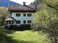 Idyllisches Grundstück mit Wohnhaus - Bayrischzell