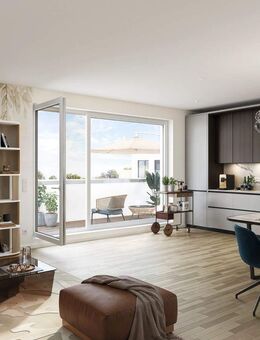 Barrierefreie 3-Zimmer-Wohnung mit ca. 80 m² samt Badewanne, Dusche , Gäste-WC und Balkon - Naunhof