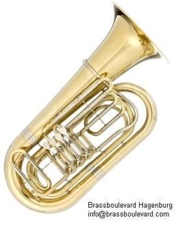 Besson 186 BBb - Tuba mit 4 Zylinder - Drehventilen inklusive Koffer. Neuware - Hagenburg