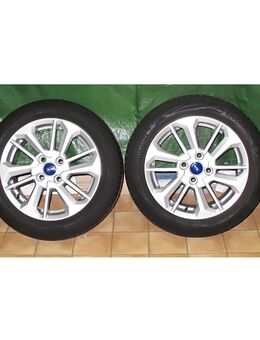 Ford Fiesta Alu Kompletträder Sommer 195/55 R16 91V Continental EcoContact 6Q XL - Solingen (Klingenstadt)