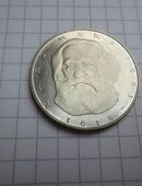 5 DM Sondermünze " Karl Marx " von 1983 in 45141