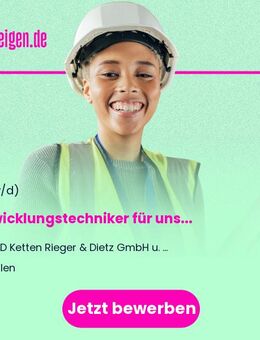 Entwicklungstechniker (m/w/d) für unsere Abteilung Reifenketten - Aalen