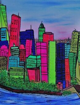 Kunsthandel Gennep - "New York Manhattan" - Kleve Zentrum