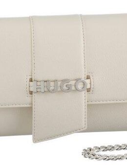 HUGO Clutch Mel 2.0 Clutch, Abendtasche, Umhängetasche, Damen-Handtasche mit Zierkette