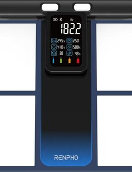 RENPHO Körper-Analyse-Waage Morpho Scan Körperanalysewaage, Mehrere Messungen und umfassende Gesundheitsanalyse