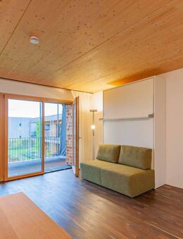 Modernes, möbliertes 1-Zimmer-Apartment mit Balkon in Leutkirch im Allgäu - Leutkirch (Allgäu)
