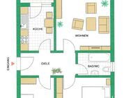 3 ZKB-Wohnung - 60 m² * kernsaniert * mit Terrasse, Gartenanteil, Garage + Stellplatz - Wörrstadt