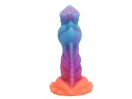 Nebula Guardian Dildo – Leuchtender Bote aus einer fernen Galaxie, 20 cm, Strukturiert und Präzise - Essen