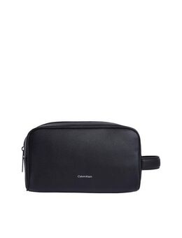 Calvin Klein Kulturbeutel CK MUST WASHBAG/DOPP KIT, Waschbeutel, Kulturtasche, Reise, mit Logo-Schriftzug