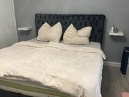 Boxspringbett mit Matratze , Topper, Stauraum - Obertshausen