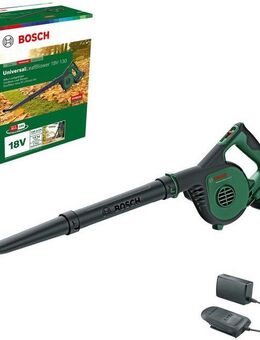 Bosch Home & Garden Akku-Laubbläser UniversalLeafBlower 18V-130, mit Akku 18V/2,5 Ah und Ladegerät